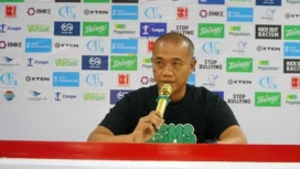Pelatih PSMS Medan, Eko Purjianto.