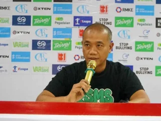 Pelatih PSMS Medan, Eko Purjianto.