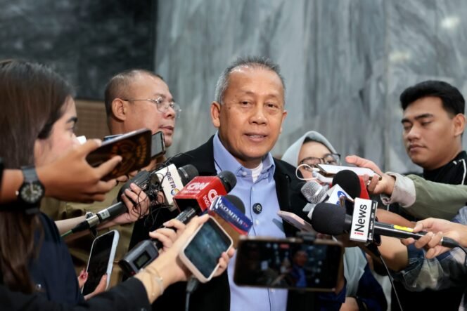 
					Wakil Ketua DPR RI Saan Mustopa. Foto : Mario/MRI.
