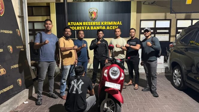 
					Pinjam Motor Alasan Ambil Paket, Pria di Aceh Besar Malah Gadaikan Honda Scoopy Milik Teman