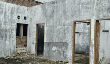Kondisi bangunan asrama mahasiswa Aceh Singkil di Blower Banda Aceh