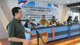 Ketua Dewan Perwakilan Rakyat Kota (DPRK) Irwansyah ST