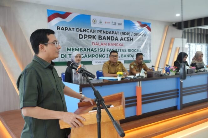 
					Ketua Dewan Perwakilan Rakyat Kota (DPRK) Irwansyah ST