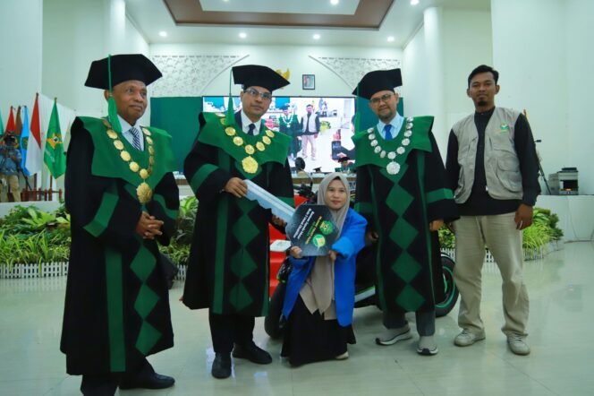 
					Rektor UIN Ar-Raniry Serahkan Motor Modifikasi untuk Mahasiswa Disabilitas
