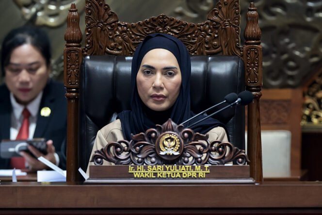 
					Wakil Ketua DPR RI Sari Yuliati. Foto: Devi/jk