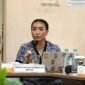Wakil Ketua Komisi VII DPR RI Rahayu Saraswati D. Djojohadikusumo saat mengikuti unjungan Kerja Panitia Kerja (Panja) RUU Kawasan Industri Komisi VII DPR RI di Kawasan Industri Mitra Karawang, Jawa Barat, Senin (5/10/2026). Foto : Adit/MRI.