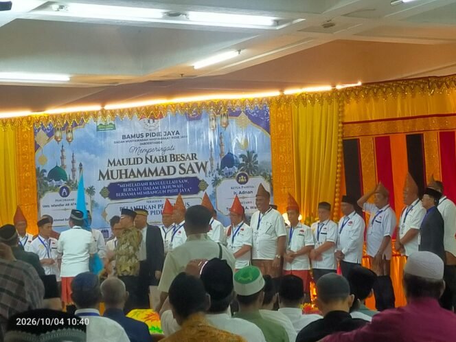 
					Bupati Pidie Jaya Lantik Pengurus Bamus Pijay Jabodetabek 2026-2030